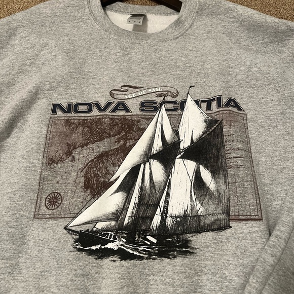 Nova Scotia Dad Crew Neck BNWOT - Picture 2 of 4